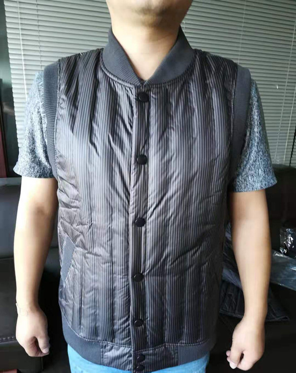 中老年加厚羽绒服内胆马甲爸爸装