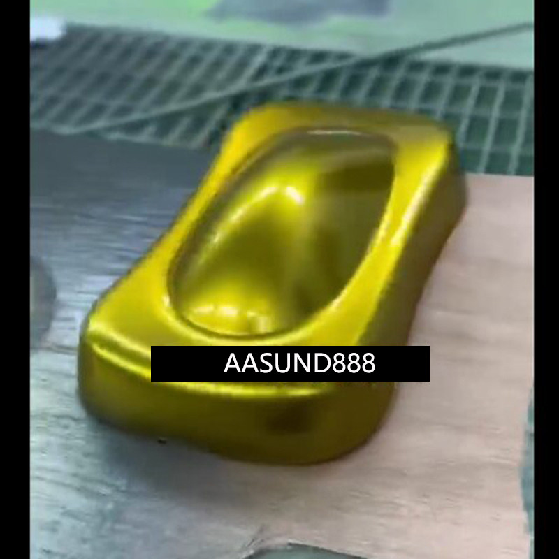 电光金汽车模型喷涂漆AASUND鹦鹉漆电光质感漆户外雕塑模型彩绘漆