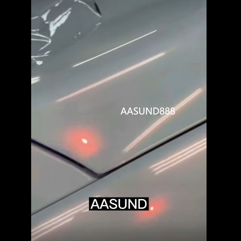 糖果幻彩粉色白渐变特效漆AASUND鹦鹉汽车改色油漆无需更改行驶证