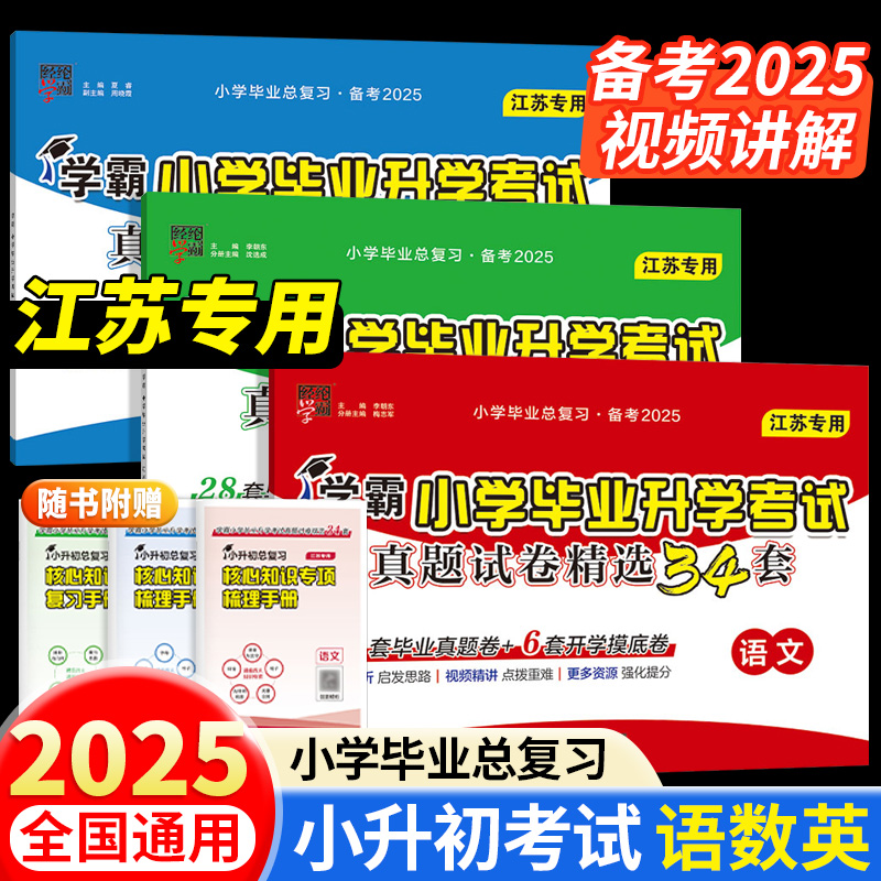 学霸小学毕业升学考试真题试卷