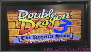 SEGA世嘉MD游戏卡黑卡16位BIT双截龙3代