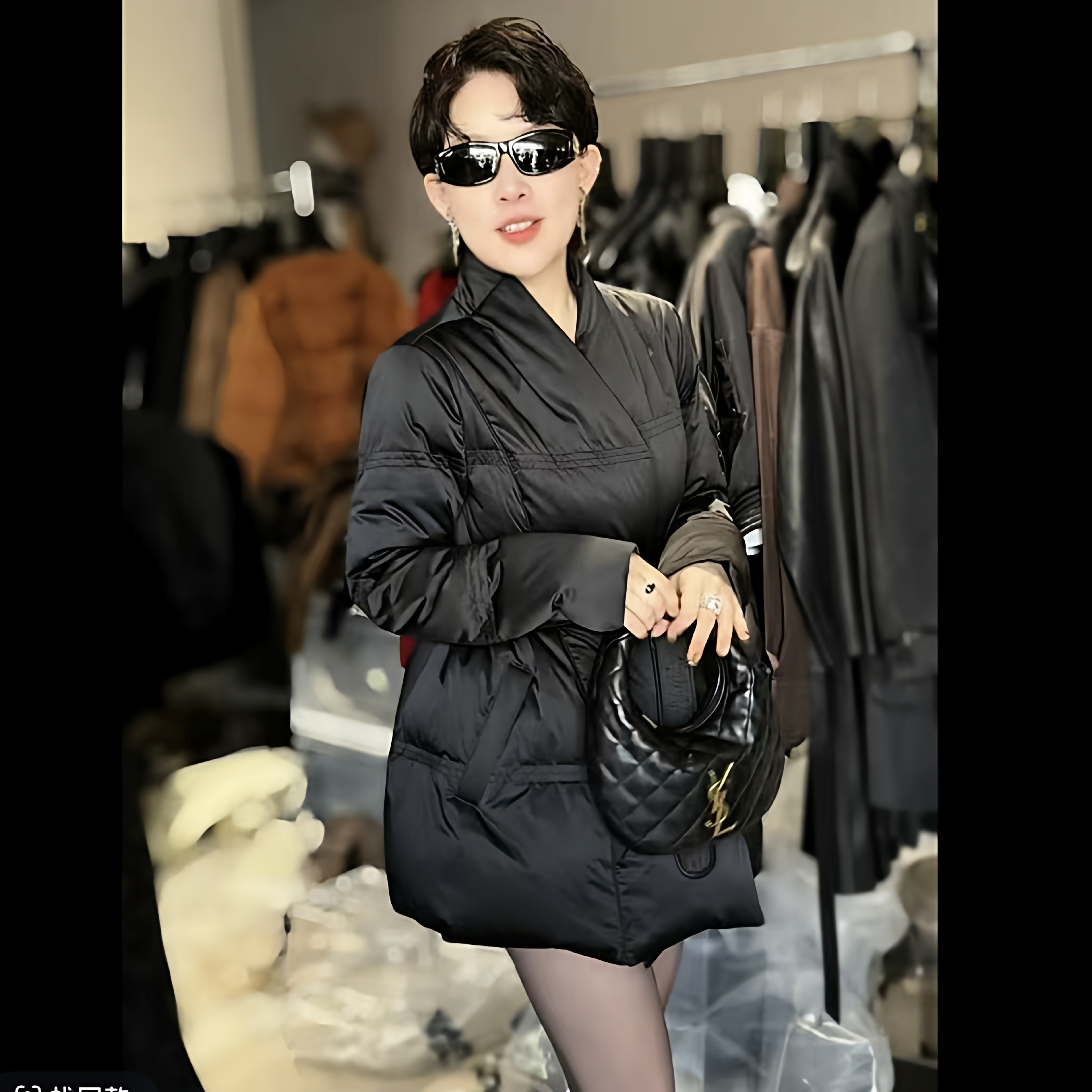 老板娘定制》冬季新款25230显瘦长袖鹅绒羽绒服上衣女装轻奢高货