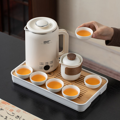 便携式mini带烧水壶旅行茶具套装