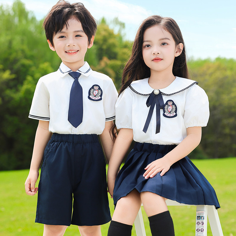 六一儿童节合唱演出服小学生班服英伦风儿童校服套装幼儿园毕业服