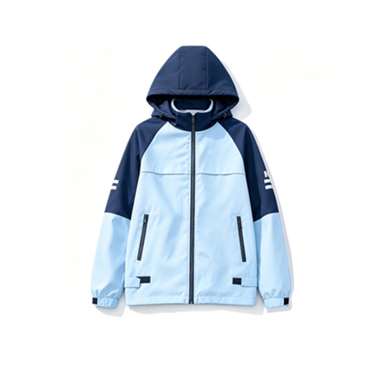 海口统一校服一市一款冲锋衣外套
