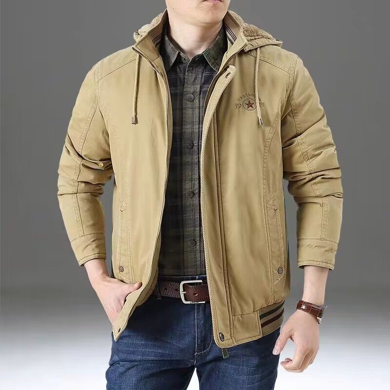 新款棉衣男装加厚加绒外套青年冬季大码棉服韩版休闲户外棉袄外套,男装,棉衣,淘宝优惠券,粉丝福利购,淘宝优惠卷