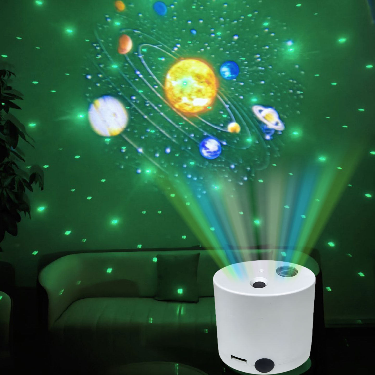 星球宇宙顶星空投影灯蓝牙音响