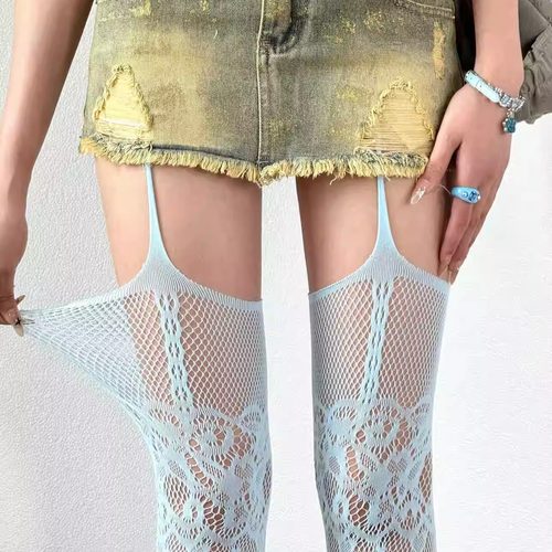 日系洛丽塔丝蕾丝连裤袜