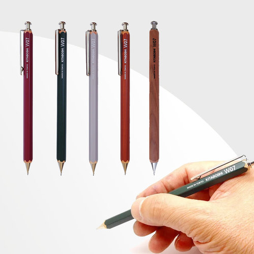 日本北星铅笔KITA-BOSHI PENCIL W07铅笔屋 自动铅笔0.7mm/2B