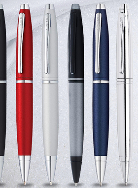 高仕CROSS原子笔CALAIS凯乐系列AT0112黑色圆珠笔商务 油性笔礼物