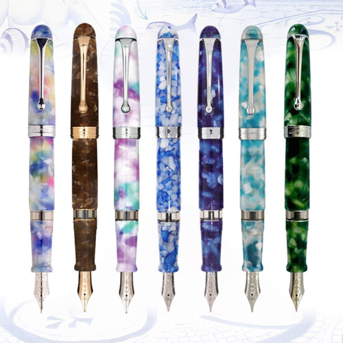 意大利aurora奥罗拉钢笔八大城市