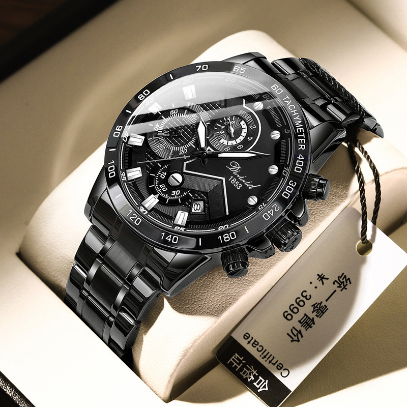 氚气潮流夜光防水国产名牌机械表