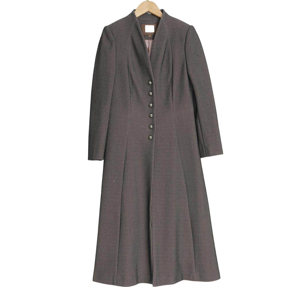 慕t姿精选品牌女装高端时尚气质百搭粉色风衣慕天姿a3-22062