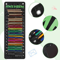 Amazon's new pencil storage hanging bag, colored pen and oil pastel display bag, cross-border pencil parking bag and storage bag thumbnail 5