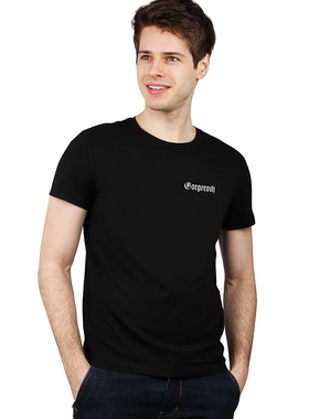 自由基地freebase夏季新款波普文化图案设计短袖潮流个性暗黑T恤