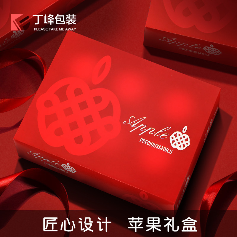 新西兰苹果包装盒12粒装礼盒图片