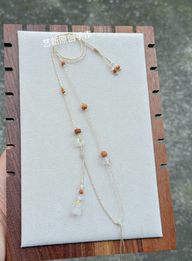 新中式手工编织万能项链绳高级吊坠绳锁骨绳子高档百搭玉石专用绳