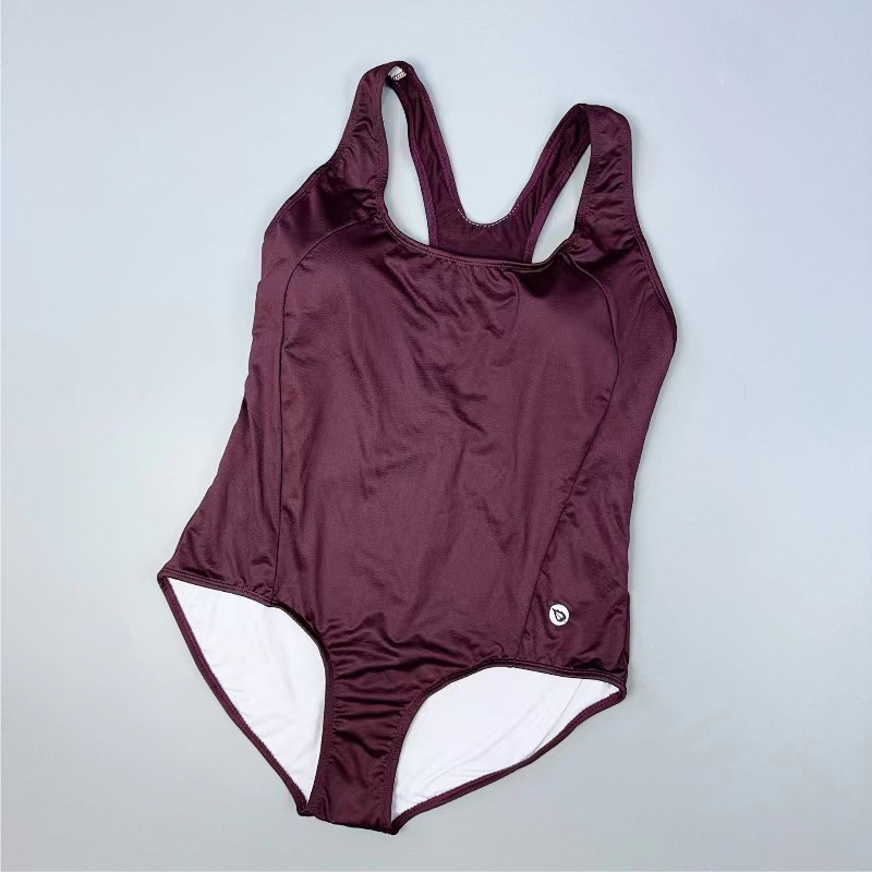 胖MM大码女士三角连体UPF50+泳衣