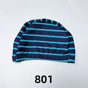 Amber儿童布泳帽花色男女童游泳舒适不勒头时尚可爱卡通温泉玩水