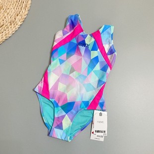专业竞技3 Amber外单 女中大童儿童连体游泳衣沙滩 T新款 16岁