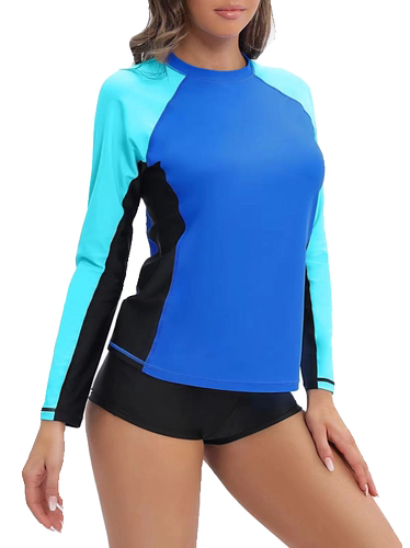 泳衣UPF50+加肥胖MM大码冲浪女士