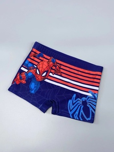 卡通平角男童宝宝可爱速干平角无抽绳 个性 Amber外单儿童泳裤 时尚