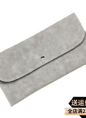 【多个尺寸】绒磨砂PU便携化妆刷包s大容A量E 美妆工具收纳信封包