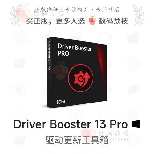 数码荔枝| Driver Booster 13 Pro[Win]电脑驱动更新 修复不兼容