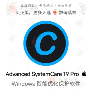 SystemCare Advanced 荔枝 PC系统清理优化工具 Pro Win 数码