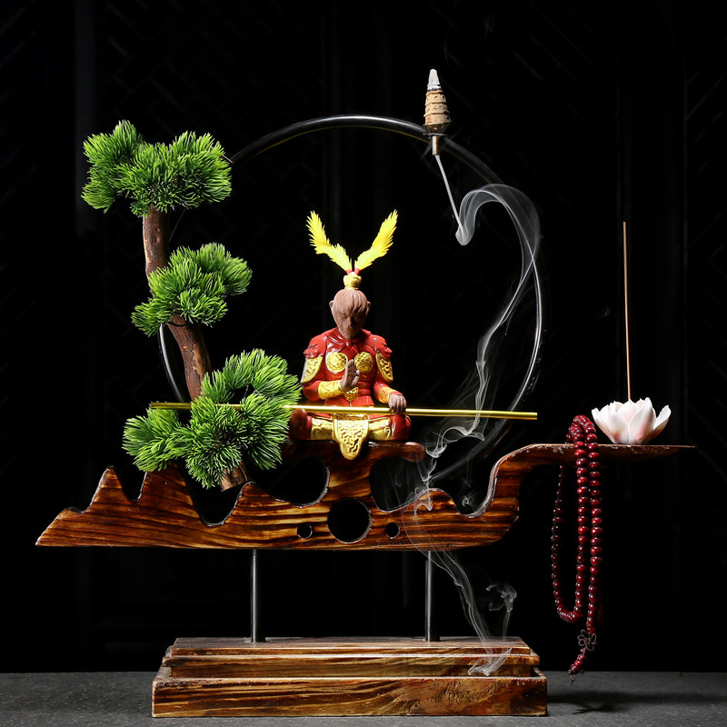 Entrance Decoration Buddhist mood Fight over Buddha Chinese style Retro Home Furnishing Shelf a living room ornament Monkey a decorationin the Home accessories , Decoration  category - from Buy2taobao.com to provide professional Taobao agent buy service