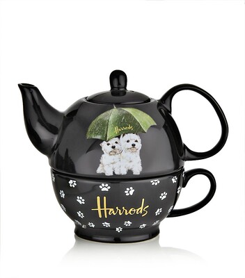 英国哈罗斯harrods小熊茶壶骨瓷