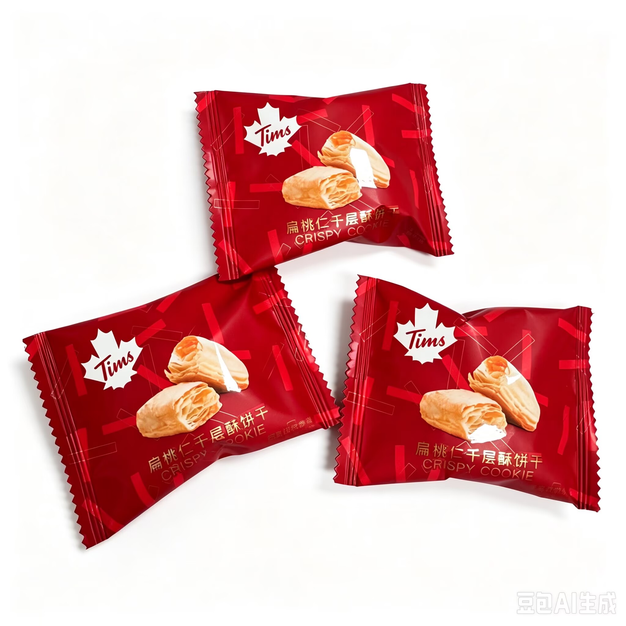 新品26年7月产Tims扁桃仁千层酥饼干散装称重结婚喜饼休闲零食
