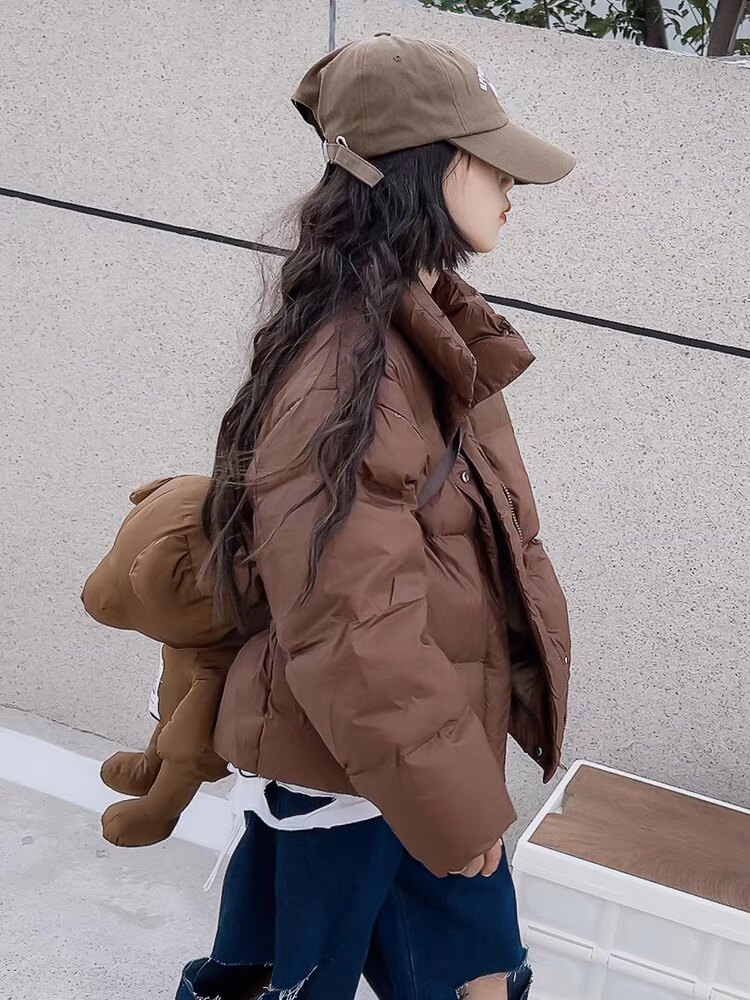 女童羽绒服2025新款洋气儿童冬装外套秋冬款中大童冬季韩版短款冬,童装/婴儿装/亲子装,羽绒服,淘宝优惠券,粉丝福利购,淘宝优惠卷