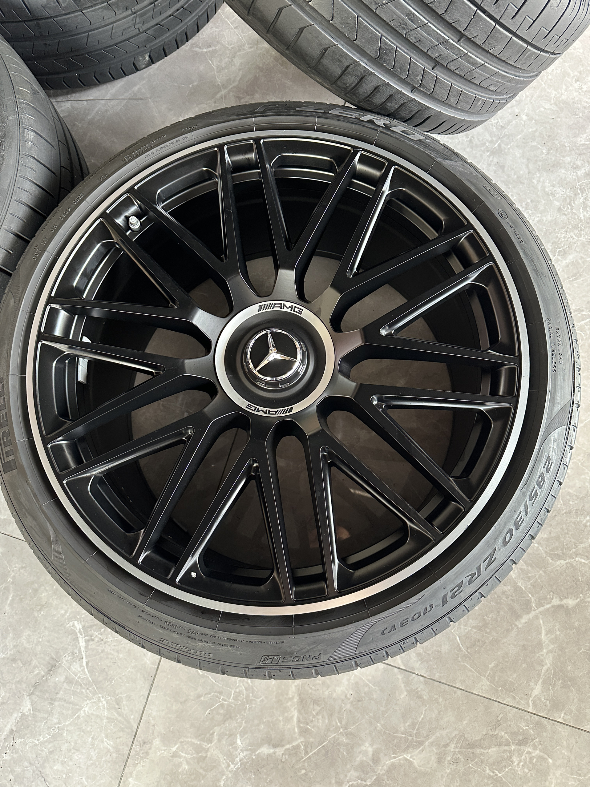 奔驰AMG S63 LE原厂锻造轮毂21寸适配奔驰S级S400 S450 S500 S65