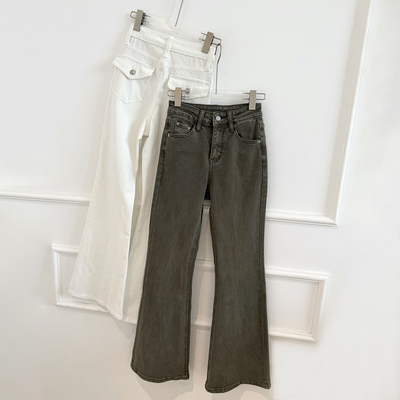 3.18新品初代美希MEYSIKIM原创自制 微喇牛仔裤2026新款女 ME1073