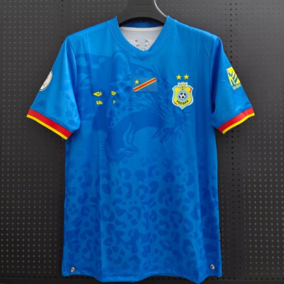 26/27赛季新款刚果国家队球迷版足球服短袖上衣特别纪念版运动服