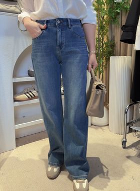 春款直筒牛仔裤83395