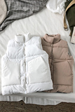羽绒棉马甲男女秋冬情侣无袖坎肩大版外套港风摆拍5MJ12-P35，男装背心/马甲，电商A076