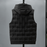 秋冬季羽绒棉马甲男连帽无袖保暖背心外套工装马夹MJ22109-特P70，男装背心/马甲，电商A076