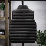 2025秋冬新款立领休闲棉马甲加肥加大码无袖背心外套1MJ86886-P45，男装背心/马甲，电商A076