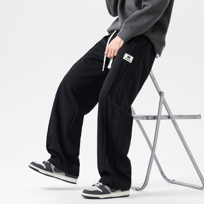 美式风阔腿裤男宽松垂感休闲长裤百搭直筒裤无影墙CK2575-特P35，男装休闲裤，电商A076