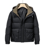 男士新款棉服冬季加厚工装口袋棉袄可拆卸帽保暖外套MY301-特P90，男装棉衣，电商A076