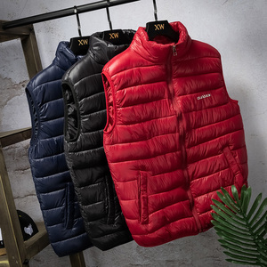 2025秋冬新款立领休闲棉马甲加肥加大码无袖背心外套MJ86886-P45，男装背心/马甲，电商A076