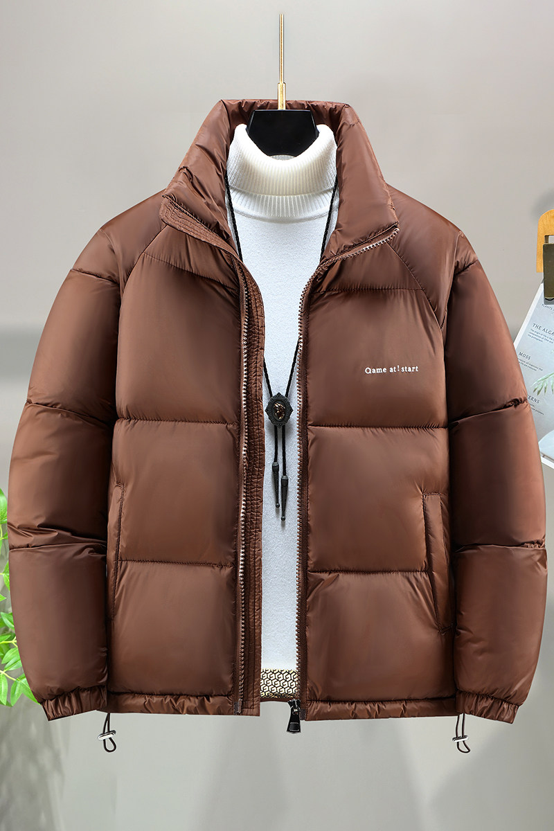 冬季新款纯色立领情侣棉服男士短款加厚保暖棉衣外套MY188-特P80,男装棉衣,电商A076