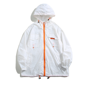 夏季工装外套男超薄透气宽松情侣防晒衣服港风摆拍2FS600501-P40图片
