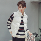 羽绒棉马甲男女秋冬情侣中性风棉衣港风模特外套13MJ12，男装背心/马甲，电商A076