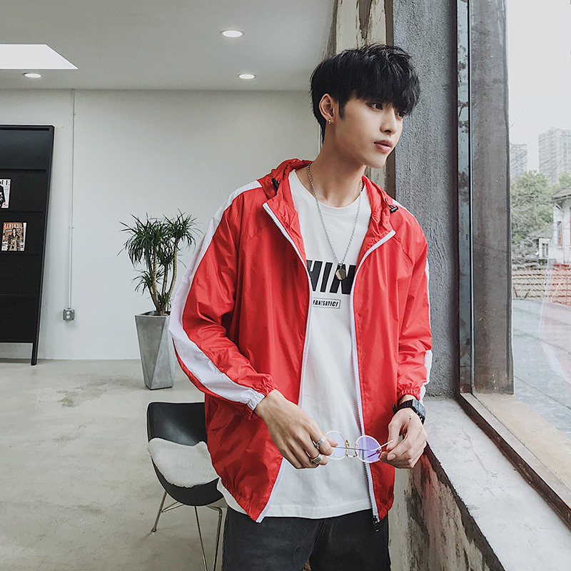 夏季外套男超薄加肥加大码情侣户外防晒衣服浩浩店主风6FS888-P25,男装夹克,电商A076