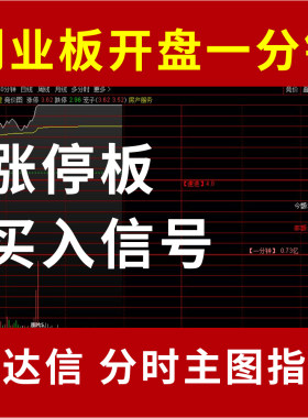 创业板开盘第一分钟买入追涨停