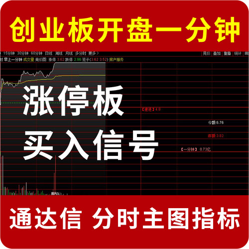 创业板开盘第一分钟买入追涨停