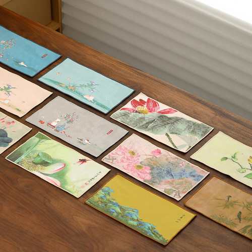 麂皮绒轻奢吸水养壶茶巾